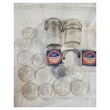 Vtg. Foster Sealfast fruit jar/ Atlas Good luck