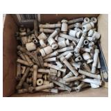 Vtg  porcelain tube Insulators