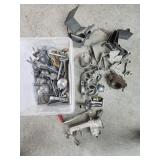 Chain Link Fence Parts/ Post Brackets/ Vtg Grinder