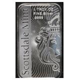 1 oz t. 999 Fine Silver 