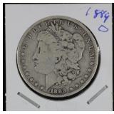 1889-O Morgan Silver Dollar