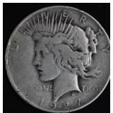 1927-D Silver Peace Dollar