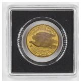 1/1000th oz t. 999 Fine Gold Double Eagle Commem.