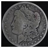 1897-O Morgan Silver Dollar