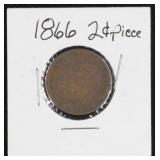 1866 2 Cent Piece