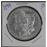 1899-O Morgan Silver Dollar