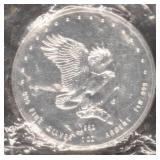 1 oz t .999 Fine Silver Canadian Round