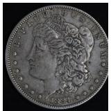1884 Morgan Silver Dollar