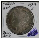1897-S Morgan Silver Dollar
