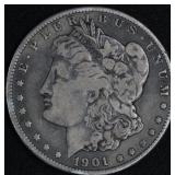 1901-S Morgan Silver Dollar