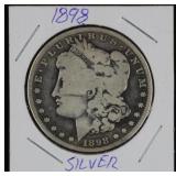 1898-s Morgan Silver Dollar