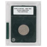 1867 Shield Nickel