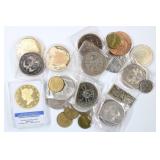 Assorted Commemorative Tokens and Medals