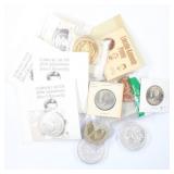 Assorted Commemorative Tokens and Medals