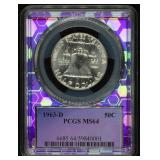 1963-D PCGS MS64 50C Half Dollar