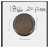 1866 2 Cent Piece
