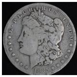 1885-S Morgan Silver Dollar
