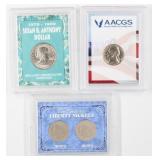 Slabbed Coin Collection: Brilliant Unc, "V"