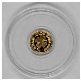 1/2 Gram 9999 Fine Gold 