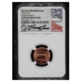 2010-d Ngc Gem Unc. Union Shield 1c Penny