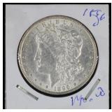 1896 Morgan Silver Dollar