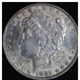 1887 Morgan Silver Dollar