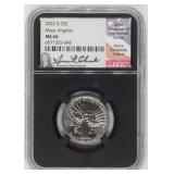 2022-D NGC MS66 25C Maya Angelou Quarter