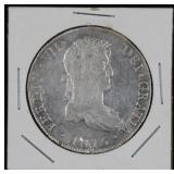 1815 8 Reales, 90% Silver Mexican Coin