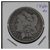 1900-O Morgan Silver Dollar