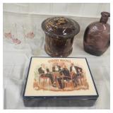 Vtg. Playing card set ,3 Vtg. Falstaff beer