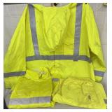 High Visibility/Flame Resistant Rainware, 2