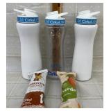 3 Cirkul Water Bottles w/2 Flavor Carteidges