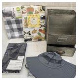 Galvanized Metal Desk Organizer & More