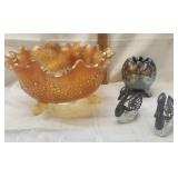 Lot Of Beautiful Vintage Carnival Glass