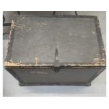 Antique Large Wooden Trunk