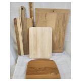 4 Wood Cutting Boards