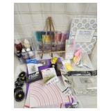 Lots of craft items,  Markers, Paints , Prima