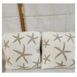 2 pottery barn pillows