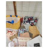 Fabric Remnants, Heart shape decor
