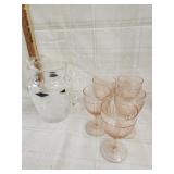 Vtg. Anchor Hockings Diamond & Snowflake p