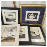 Lot Of Various Artwork Wall Decor