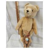 2 Vtg. German Hermann teddy bears