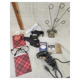 Laser Barcode scanner,Vtg. Playing cards, Eye