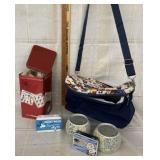 Tin of Wooden Mind Teaser Games, Insulated