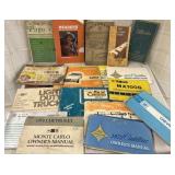Vintage Car Owners Manuals