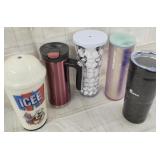 5 Tumblers Starbucks, Handmade Icee, Bubba