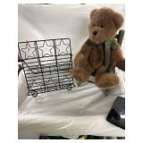Boydï¿½s bear and patriotic picture holder rack