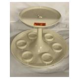 Vintage Tupperware two tier carousel