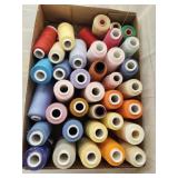 Over 35 spools of thread