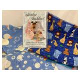 Blankie Buddies Patterns and fabric pieces